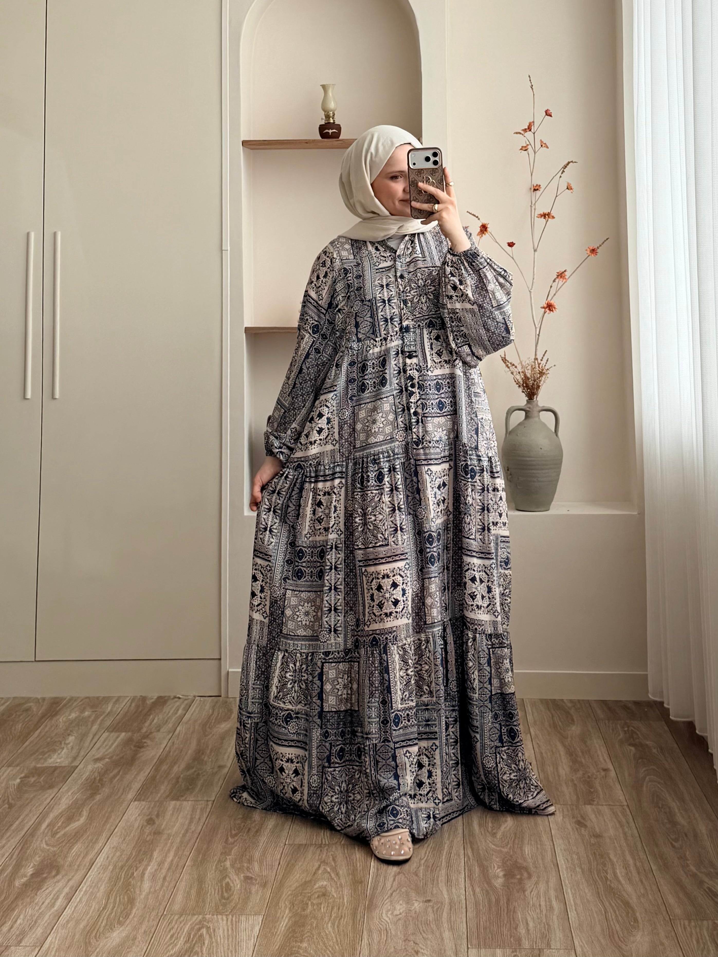 Ethnic Pattern Mango Dress