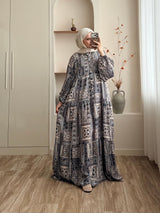 Ethnic Pattern Mango Dress