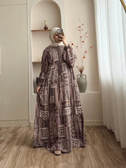 Ethnic Pattern Mango Dress