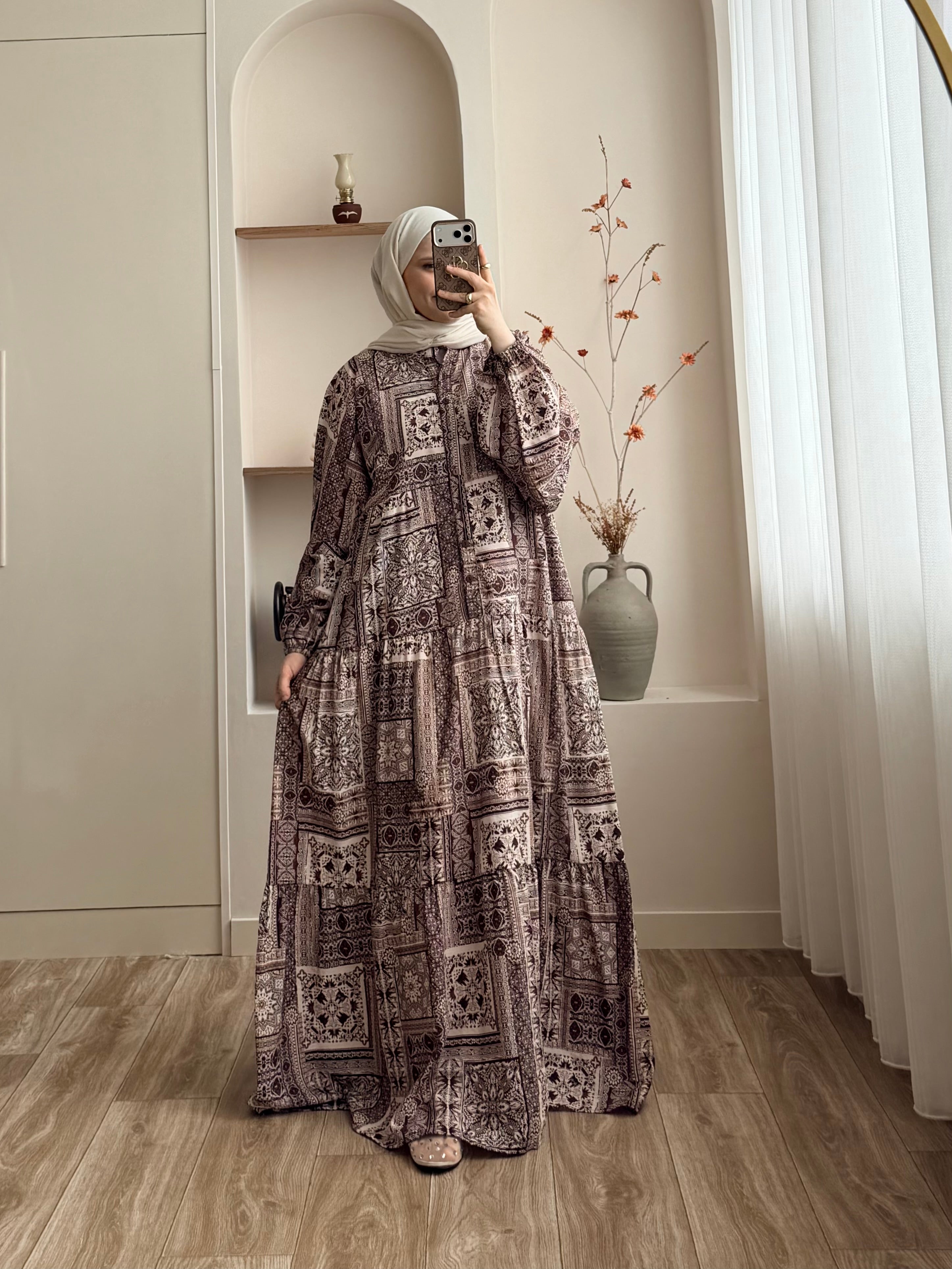 Ethnic Pattern Mango Dress