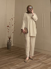 Latte Linen Set