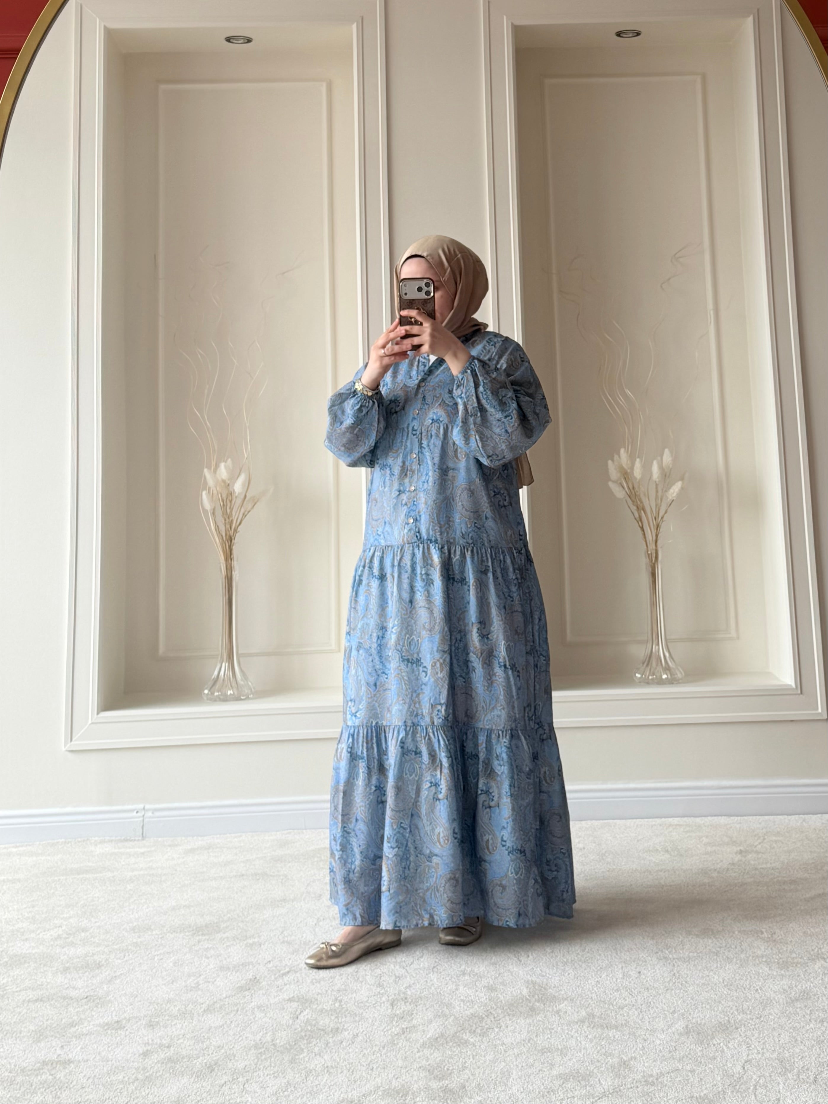 Paisley Pattern Mango Dress