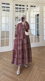 Ethnic Pattern Mango Dress